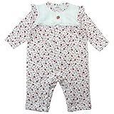 【H28年春物】(日本製) Pample Mousse(パンプルムース) 接結いちごPTレースいちご付きカバーオール 80cm/OW NO.DP-61507