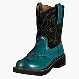 Ariat Women's FatBaby Patent Teal & Black