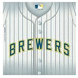 Lets Party By Amscan Milwaukee Brewers Baseball - Lunch Napkins