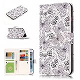 UNEXTATI iPhone 6 Plus / iPhone 6s Plus ケース 高品質 PUレザー 手帳型ケース 保護カバー カード収納 液晶保護 防塵 Apple iPhone6 Plus 