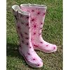 PINK FLOWER Funky Fashion Wellies
