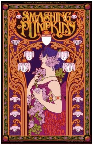 Bob Masse Smashing Pumpkins In Concert Custom Modern Decorative Art Wall Poster Print Sticker 50 X 75 Cm( 20 X 30 Inch)