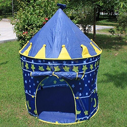 Dacron , nylon folding outdoor play tent girl and enlarged Princess Castle Tent : (51.18 x 41.34) in / (130 x 105) cm (H x Dia.).
