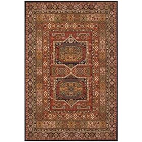 Helene Area Rug, 8'ROUND, BLACK by Home Decorators Collection