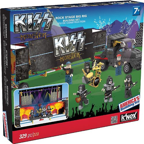 KNEX Kiss Rock Stage Big Rig Building Set