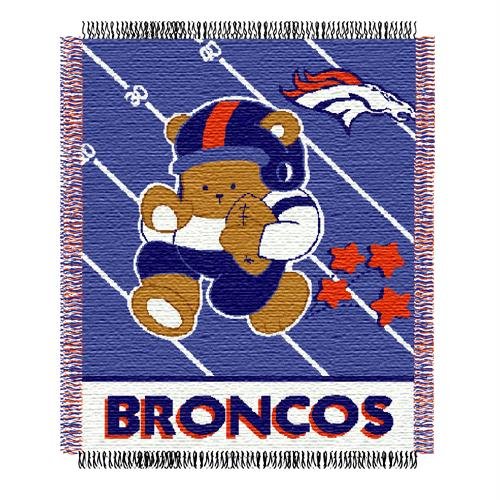 Northwest Denver Broncos Jacquard Baby Throw Blanket