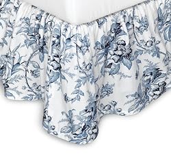 Pinzon Italian Floral Percale King Bedskirt