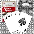 Casino Royale Black Playing Cards - James Bond Movie
