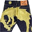 Yoropiko Gold Hungry Dragon denim jeans YORO2878