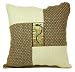 Embroidered Orange Pillow Sham