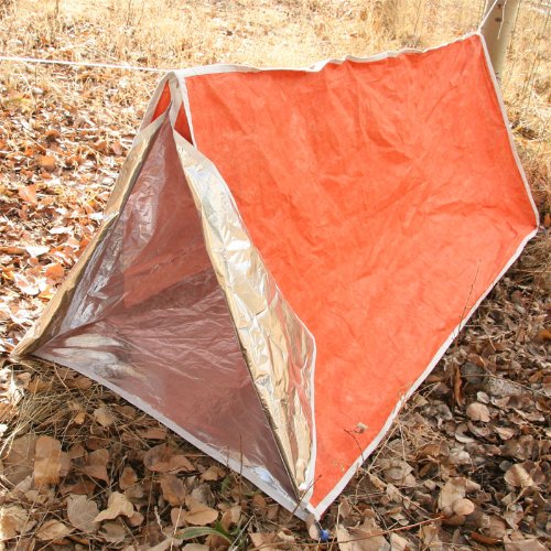 Emergency Zone Brand HeatStore Reflective Survival Tent