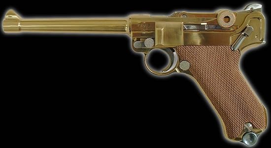 マルシン　【モデルガン組立キット】　ルガー P-08・6インチ Marine・金属製 ダミーカートリッジ仕様 木製グリップ装備