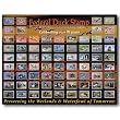 Nostalgic Federal Stamps Tin Sign : Federal Duck Stamps