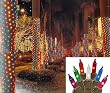 2' x 8' Multi-Color Mini Net Style Tree Trunk Wrap Christmas Lights - Brown Wire