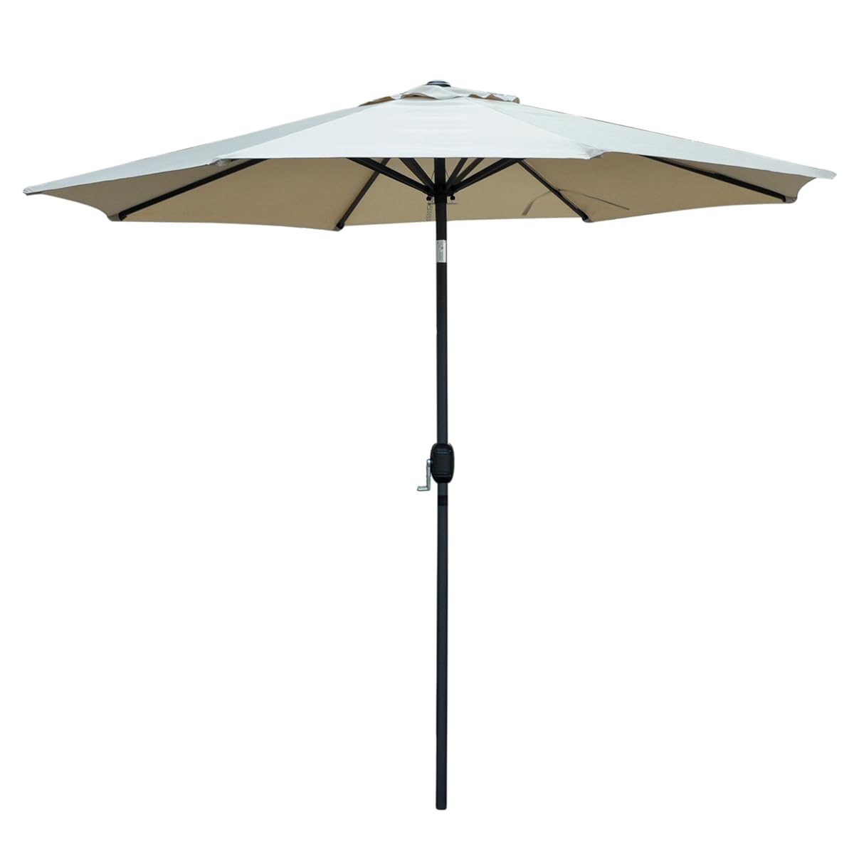Snail Aluminum 9 foot WindProof Push Button Tilt Outdoor Patio Umbrella