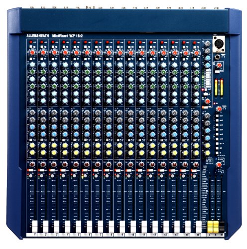 Allen and Heath AH-WZ3162 Mix Wizard WZ3 162 Rack Mountable 16-Channel Mixer with Digital Effects 4 Band Equalizer and 6 Auxiliary Sends