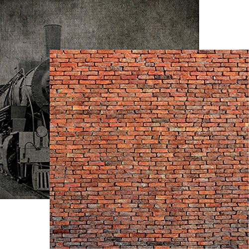 Wizards 101 - Brick Wall - 12X12 Scrapbook Papers by Reminisce - 5 Sheets