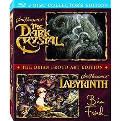 The Dark Crystal / Labyrinth (The Brian Froud Art Edition) [Blu-ray]