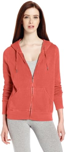Calvin Klein Performance Women's Distressed Fleece Hoodie with Raw Edges