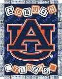 NCAA Auburn Tigers Jacquard Woven Baby Throw