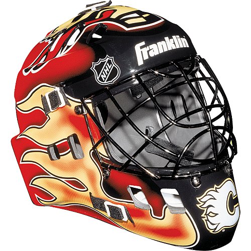 Franklin Calgary Flames Street Hockey Goalie Mask