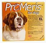 6 Pack ProMeris for Dogs 88 - 110 lbs