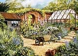 Review Falcon Deluxe 10890 / Falcon Deluxe Puzzle - Country Garden (1000 pieces)