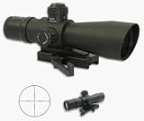 NcStar Mark III Tactical 6x42 illuminated Mil-Dot Reticle Rifle Scope With Quick Detach Mount