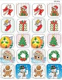 Teacher Created Resources Christmas Stickers, Multi Color (1256)