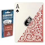 Copag Poker Size Regular Index 1546 Playing Cards (Single Blue Deck)