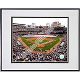 Photofile Texas Rangers Rangers Ballpark in Arlington 2008 Opening Day; Texas Rangers - Matted 8x10 Photo in Aluminum Fr