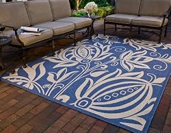 Andros Indoor Outdoor Polypropylene 5' 3 x 7' 7 Rug