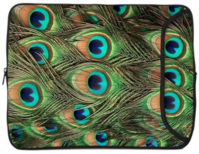 Designer Sleeves 15-Inch Peacock Laptop Case (15DS-PEACOCK)