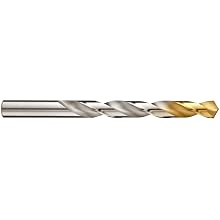Dormer A097 High Speed Steel Jobber Drill Bit Set, Bright Finish with TiN Coated Tip, Round Shank, 118 Degree Split Point