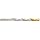 Dormer A097 High Speed Steel Jobber Drill Bit Set, Bright Finish with TiN Coated Tip, Round Shank, 118 Degree Split Point
