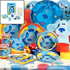 Blues Clues Deluxe Party Kit with Favors by