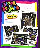 Black & Brights Coloring Activity Kit - Fun Things