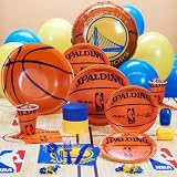 Amscan Golden State Warriors NBA Basketball Deluxe Party Kit (18 guests) 222336
