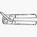 World Kitchen/Ekco 1046366 Can Opener With Plastic Handle