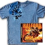Halford Metal God Essentials Vol.1 CD with Bonus DVD + Metal God Apparel Eternal Chaos Shirt [1CD/1DVD/1 Medium T-shirt