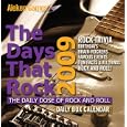 Buy The Days That Rock 2009 Daily Box Calendar: The Daily Dose of Rock and Roll by Aleken Games