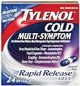 Tylenol Multi-Symptom Nighttime Rapid Release Gels, 24-Count (Pack of 2)