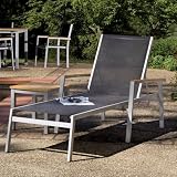 Pair of Travira Black Chaise Lounges