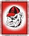 Georgia Bulldogs - College Focus 48x60 Triple Woven Jacquard Throw - 48x60