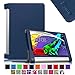 Fintie Lenovo Yoga Tablet 2 8 Folio Case Cover with Auto Sleep / Wake Feature (Only Fit Lenovo Yoga Tablet 2 8-Inch), Navy