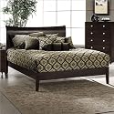 5 Pc Tiburon Bentwood Platform Bed Set - Espresso (King)