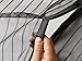 Premium Heavy Duty Mesh & Velcro Magnetic Screen Door Top-to-Bottom Seal - KEEP MOSQUITOES, BUGS and INSECTS OUT. Toddler And Pet Friendly - For Doors 36