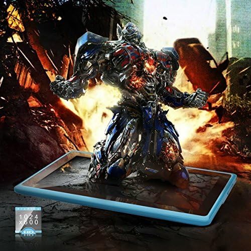 ProntoTec Axius Series Q9S 7 Inch Quad Core Allwinner A33 Cortex A7 Android 4.4 KitKat Tablet PC, 1024 x 600 Pixels, 8GB ROM, Dual Camera, G-Sensor, Google Play Pre-loaded -Blue