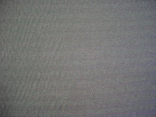 Marlatex Kentish in Black - Heavy Cotton Herringbone / Chevron Designer Upholstery Drapery Fabric - By the Yard