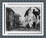 Historic Print (L): � cusset (allier) / M. Lalanne sc.